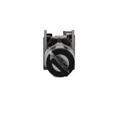 Schneider Electric Harmony XB4 Key Switch Selector Metal Black Ø22 Key n°455 2 Positions Stay Put 1 NO XB4BG41 - Slide 2