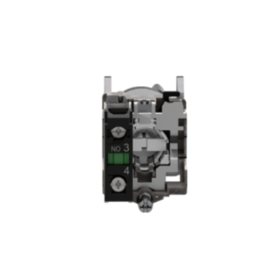 Schneider Electric Harmony XB4 Key Switch Selector Metal Black Ø22 Key n°455 2 Positions Stay Put 1 NO XB4BG41