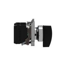 Schneider Electric Harmony XB4 Selector Switch Metal Black Ø22 Long Handle 3 Positions Spring Return to Center 2 NO XB4BJ53 - Slide 3