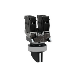 Schneider Electric Harmony XB4 Selector Switch Metal Black Ø22 Long Handle 3 Positions Spring Return to Center 2 NO XB4BJ53 - Slide 6