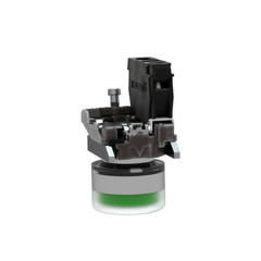 Schneider Electric Harmony XB4 Push Button Metal Projecting Green Ø22 Spring Return Booted Unmarked 1 NO XB4BP31 - Slide 4
