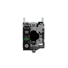 Schneider Electric Harmony XB4 Push Button Metal Projecting Green Ø22 Spring Return Booted Unmarked 1 NO XB4BP31 - Slide 7