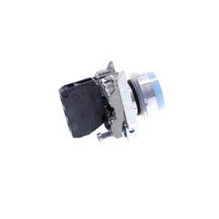 Schneider Electric Harmony XB4 Push Button Metal Projecting Blue Ø22 Spring Return Booted Unmarked 1 NO XB4BP61 - Slide 4