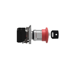 Schneider Electric Harmony XB4 Emergency Stop Switching Off Metal Red Mushroom Ø40 Ø22 Trigger Latching Key Release 1 NO + 1 NC XB4BS9445 - Slide 3