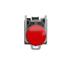 Schneider Electric Harmony XB4 Pilot Light Metal Red Ø22 Plain Lens with BA9s Bulb <= 250V XB4BV64 - Slide 2