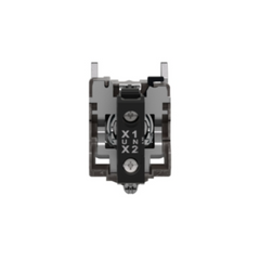 Schneider Electric Harmony XB4 Pilot Light Metal White Ø22 Plain Lens with integral LED 110-120V AC XB4BVG1 - Slide 7