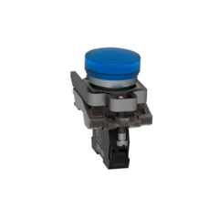 Schneider Electric Harmony XB4 Pilot Light Metal Blue Ø22 Plain Lens with Integral LED 230-240V AC XB4BVM6 - Slide 3