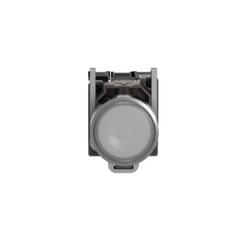 Schneider Electric Harmony XB4 Illuminated Push Button Metal Flush White Ø22 Spring Return 24V AC/DC 1 NO + 1 NC XB4BW31B5 - Slide 2