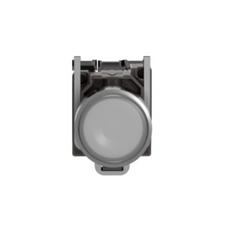 Schneider Electric Harmony XB4 Illuminated Push Button Metal Flush White Ø22 Spring Return 230-240V AC 1 NO + 1 NC XB4BW31M5 - Slide 2