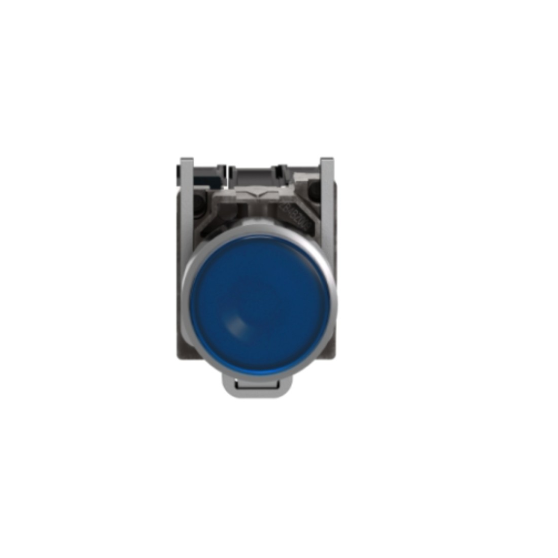 Schneider Electric Harmony XB4 Illuminated Push Button Metal Flush Blue Ø22 Spring Return 110-120V AC 1 NO + 1 NC XB4BW36G5