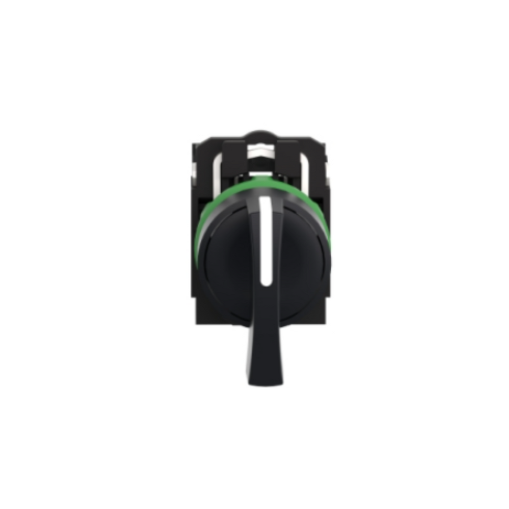 Schneider Electric Harmony XB5 Selector Switch Plastic Black Ø22 Long Handle 3 Positions Stay Put 2 NO XB5AJ33