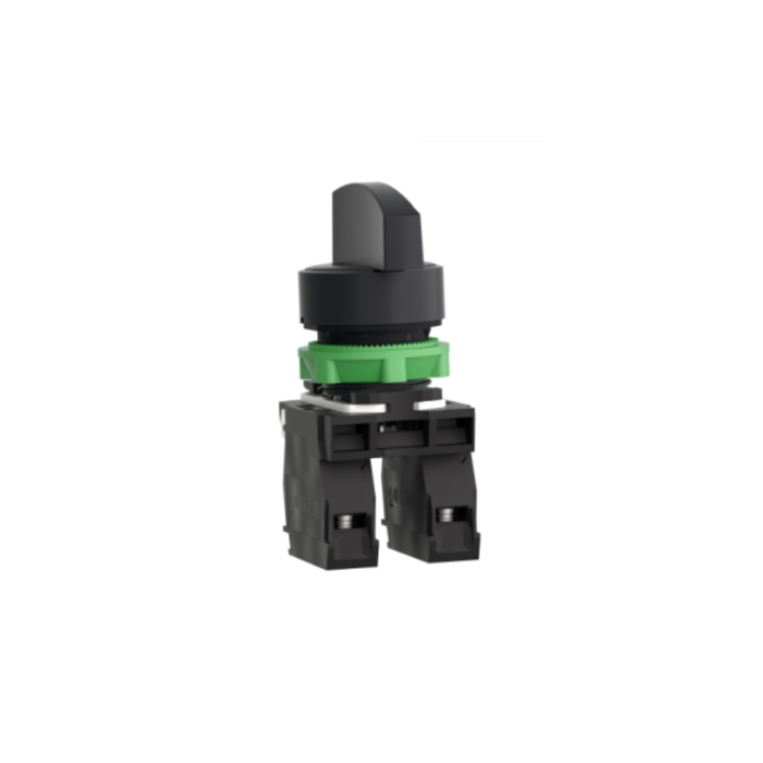 Schneider Electric Harmony XB5 Selector Switch Plastic Black Ø22 Long Handle 3 Positions Spring Return to Center 2 NO XB5AJ53