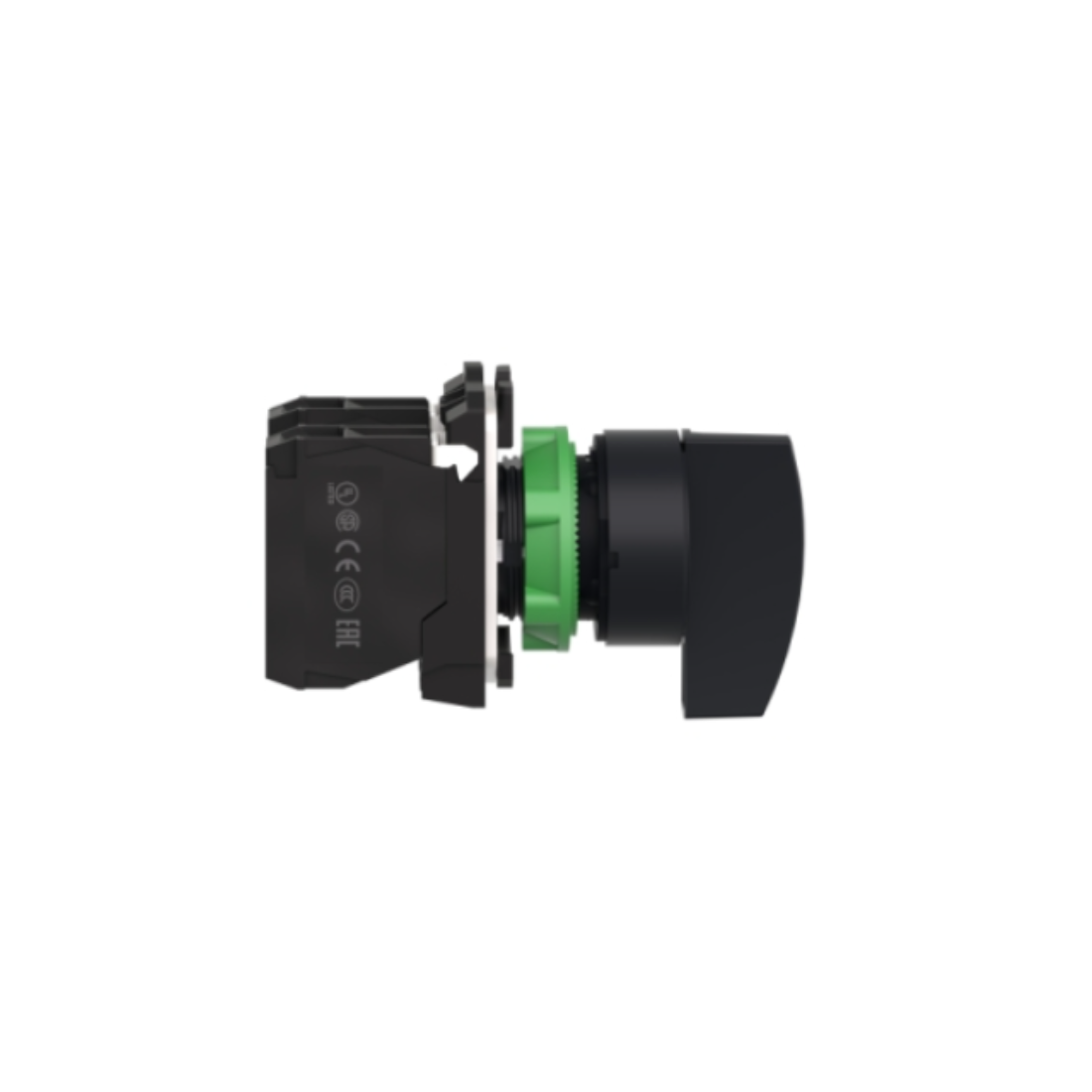 Schneider Electric Harmony XB5 Selector Switch Plastic Black Ø22 Long Handle 3 Positions Spring Return to Center 2 NO XB5AJ53