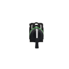 Schneider Electric Harmony XB5 Selector Switch Plastic Black Ø22 Long Handle 3 Positions Spring Return to Center 2 NO XB5AJ53 - Slide 2