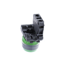 Schneider Electric Push Button Plastic Projecting Black Ø22 Spring Return Booted Unmarked 1 NO XB5AP21 - Slide 4