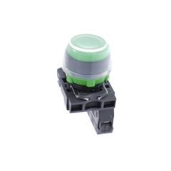 Schneider Electric Harmony XB5 Push Button Plastic Projecting Green Ø22 Spring Return Booted Unmarked 1 NO XB5AP31 - Slide 3