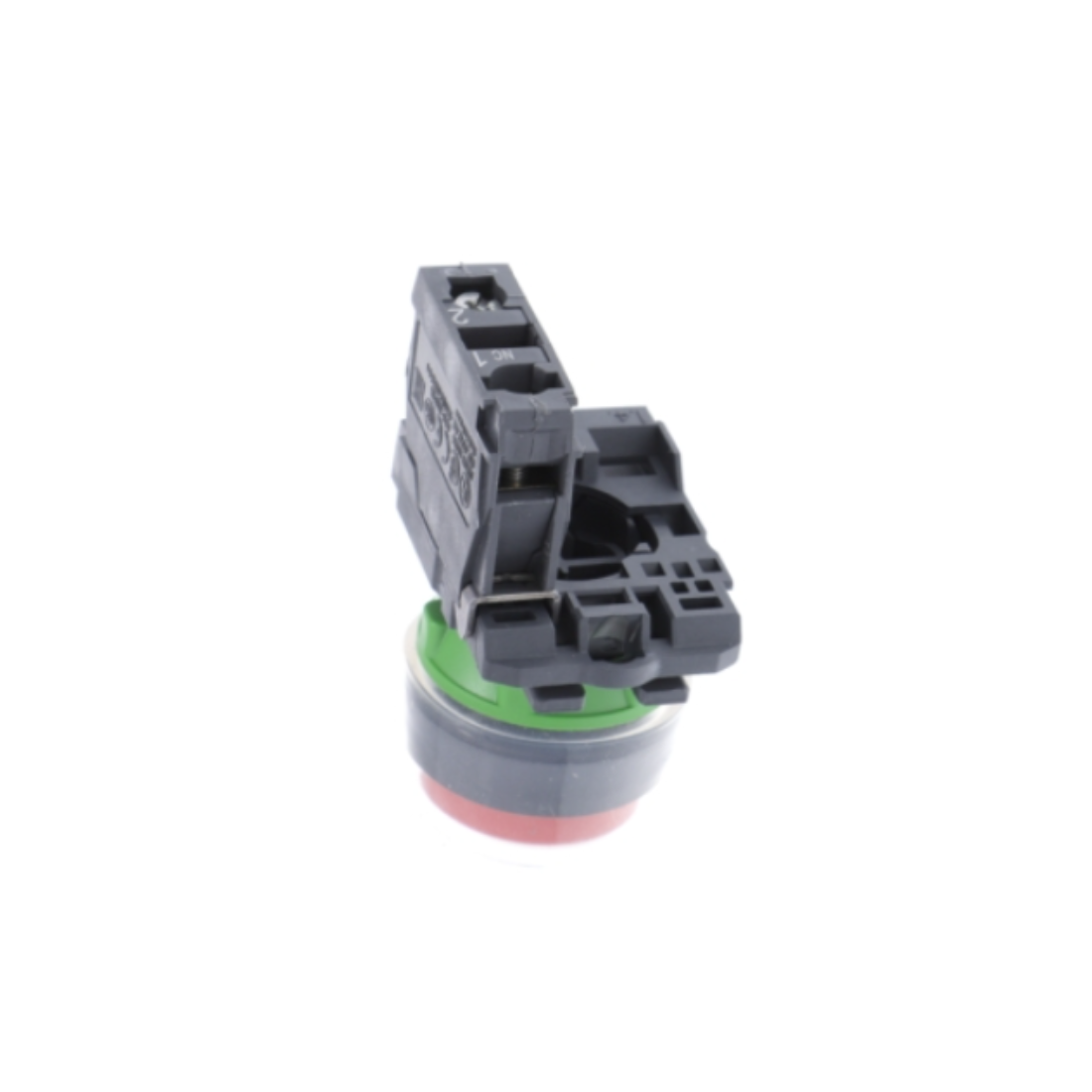 Schneider Electric Harmony XB5 Push Button Plastic Projecting Red Ø22 Spring Return Booted Unmarked 1 NO XB5AP42
