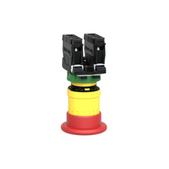 Schneider Electric Harmony XB5 Emergency Stop Switching Off Plastic Red Mushroom Ø40 Ø22 Trigger Latching Turn to Release 2NC XB5AS8444 - Slide 5