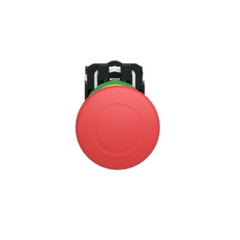 Schneider Electric Harmony XB5 Emergency Stop Switching Off Plastic Red Mushroom Ø40 Ø22 Trigger Latching Turn to Release 2NC XB5AS8444 - Slide 2