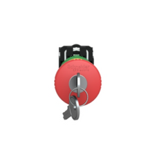Schneider Electric Harmony XB5 Emergency Stop Switching Off Plastic Red Mushroom Ø40 Ø22 Trigger Latching Key Release 1 NO + 1 NC XB5AS9445 - Slide 2
