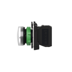 Schneider Electric Harmony XB5 White Pilot Light Ø22 Plain Lens with Integral LED 24V AC/DC XB5AVB1 - Slide 6