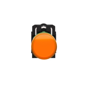 Schneider Electric Pilot Light Plastic Orange Ø22 Plain Lens with Integral LED 110-120V AC XB5AVG5
