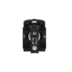 Schneider Electric Pilot Light Plastic Blue Ø22 Plain Lens with Integral LED 110-120V AC XB5AVG6 - Slide 7