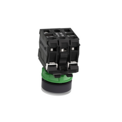 Schneider Electric Harmony XB5 Illuminated Push Button Plastic Flush White Ø22 Spring Return 230-240V AC 1 NO + 1 NC XB5AW31M5 - Slide 4