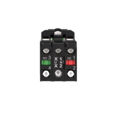 Schneider Electric Harmony XB5 Illuminated Push Button Plastic Flush Orange Ø22 Spring Return 24V AC/DC 1 NO + 1 NC XB5AW35B5 - Slide 6