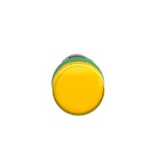 Schneider Electric Harmony XB5 Yellow Monolithic Pilot Light Ø22 Plain Lens with Integral LED 24V XB5EVB8 - Slide 2