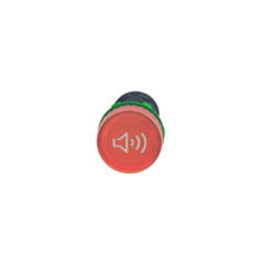 Schneider Electric Harmony XB5 Illuminated Buzzer Plastic Red Ø22 Continuous or Intermittent Tone 24V AC/DC XB5KS2B4 - Slide 2