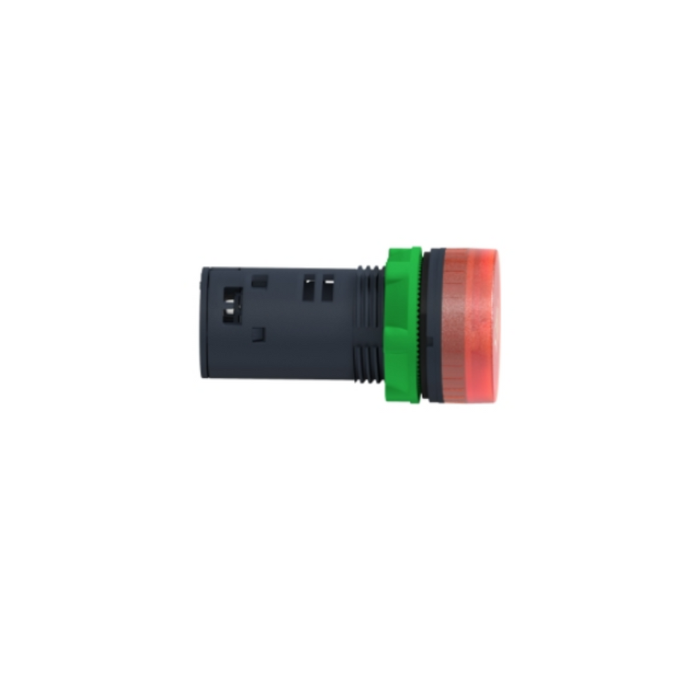 Schneider Electric Harmony XB5 Illuminated Buzzer Plastic Red Ø22 Continuous or Intermittent Tone 24V AC/DC XB5KS2B4