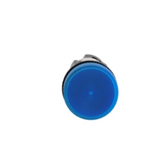 Schneider Electric Harmony XB7 Monolithic Pilot Light Plastic Blue Ø22 Plain Lens for BA9s Bulb <= 250V XB7EV66P - Slide 2