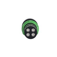 Schneider Electric Harmony XB7 Monolithic Push Button Plastic Green Ø22 Spring Return Unmarked 1 NO + 1 NC XB7NA35 - Slide 5