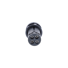 Schneider Electric Harmony XB7 Monolithic Push Button Plastic Blue Ø22 Spring Return Unmarked 1 NO + 1 NC XB7NA65 - Slide 4