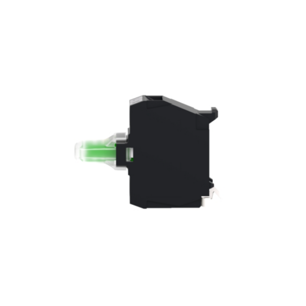 Schneider Electric Harmony XAL White Light Block for Head Ø22 Integral LED 24V Screw Clamp Terminals ZALVB1