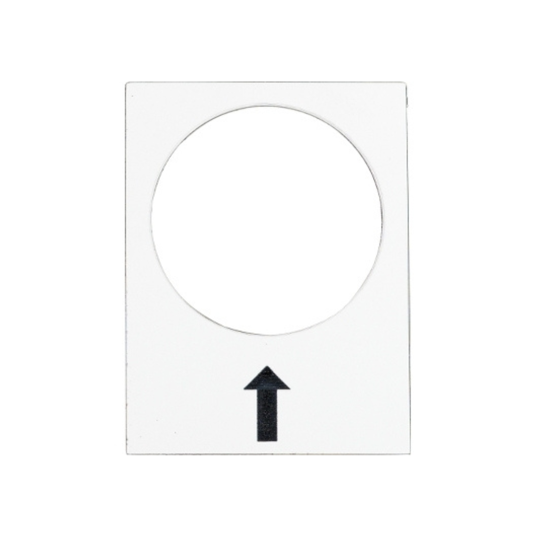 Schneider Electric Marked Legend 30 X 40mm White Right Slow ZB2BY4907