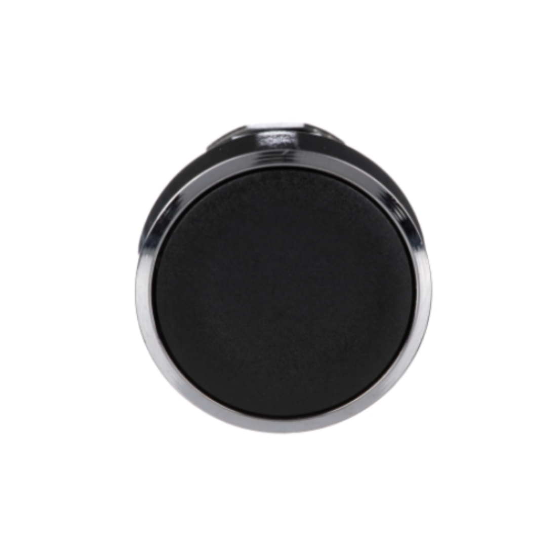 Schneider Electric Harmony XB4 Black Flush Push Button Head Ø22 Spring Return Unmarked ZB4BA2