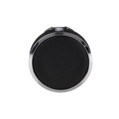 Schneider Electric Harmony XB4 Black Flush Push Button Head Ø22 Spring Return Unmarked ZB4BA2 - Slide 2