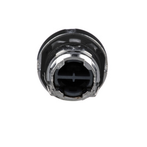 Schneider Electric Harmony XB4 Black Flush Push Button Head Ø22 Spring Return Unmarked ZB4BA2