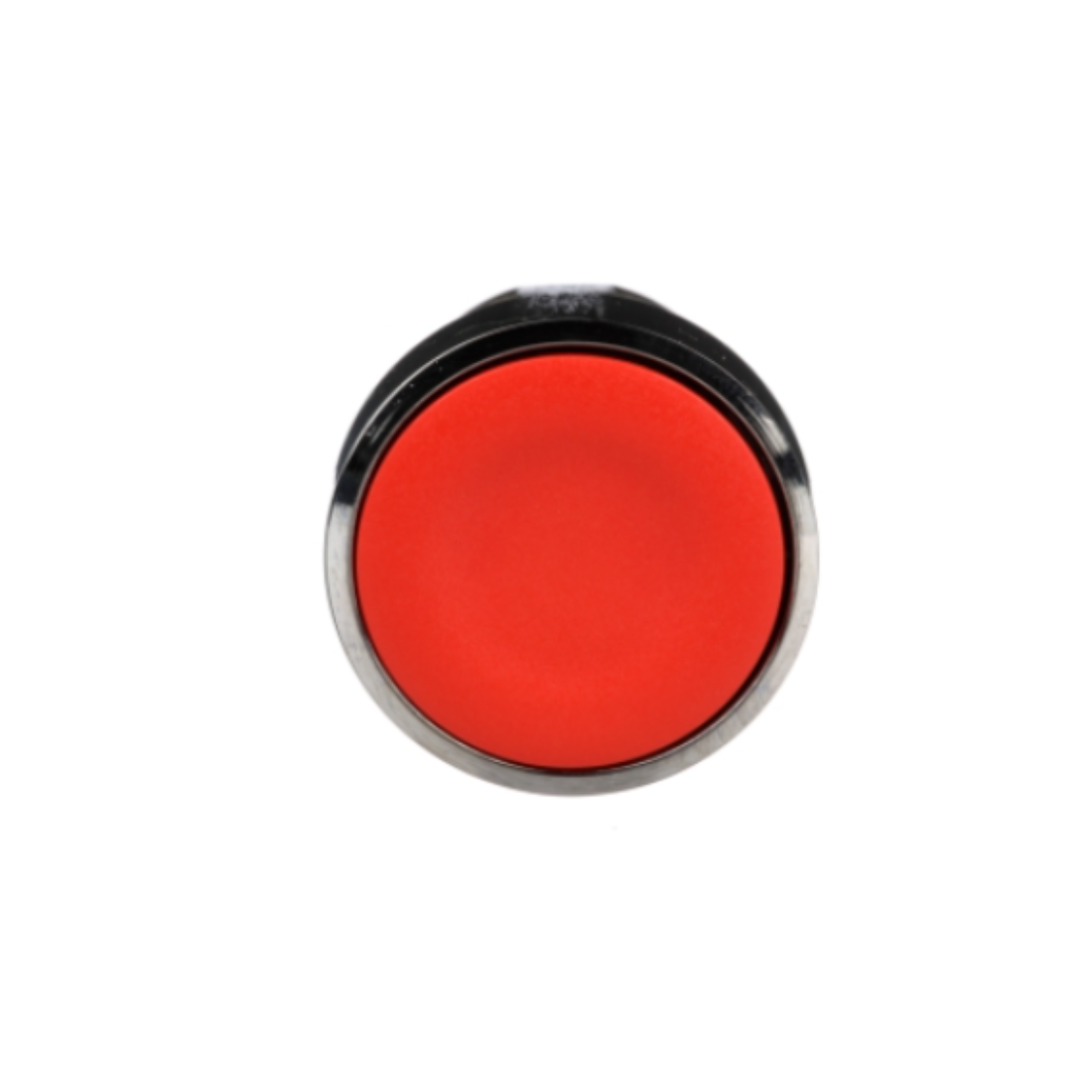 Schneider Electric Harmony XB4 Red Flush Push Button Head Ø22 Spring Return Unmarked ZB4BA4