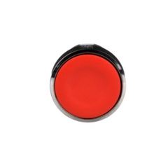 Schneider Electric Harmony XB4 Red Flush Push Button Head Ø22 Spring Return Unmarked ZB4BA4 - Slide 2