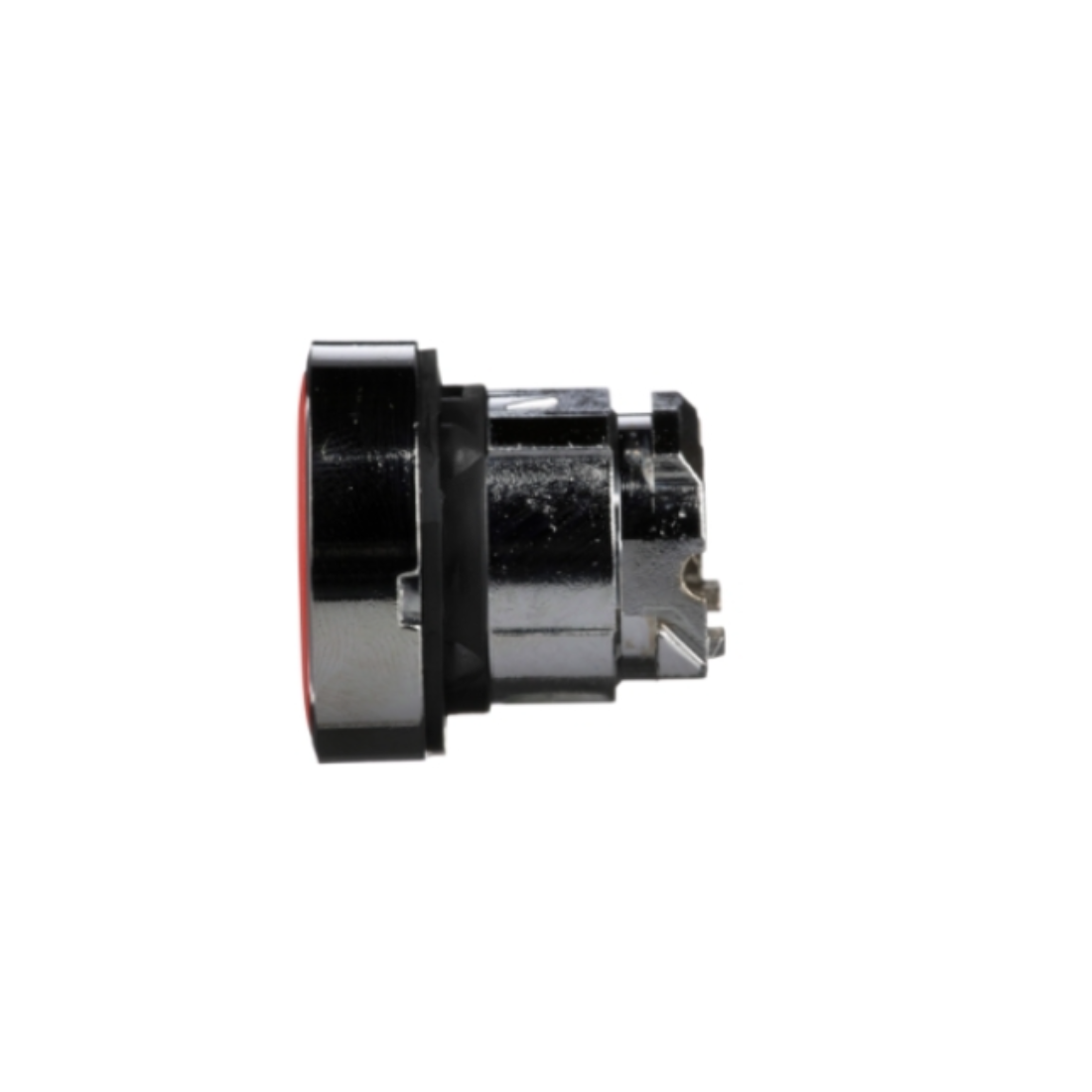 Schneider Electric Harmony XB4 Red Flush Push Button Head Ø22 Spring Return Unmarked ZB4BA4