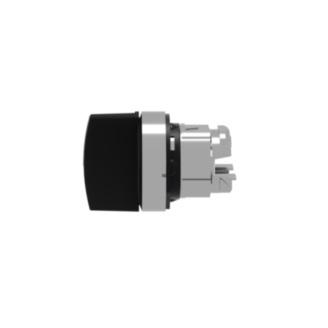 Schneider Electric Harmony XB4 Black Selector Switch Head Ø22 3-Position Spring Return ZB4BD8