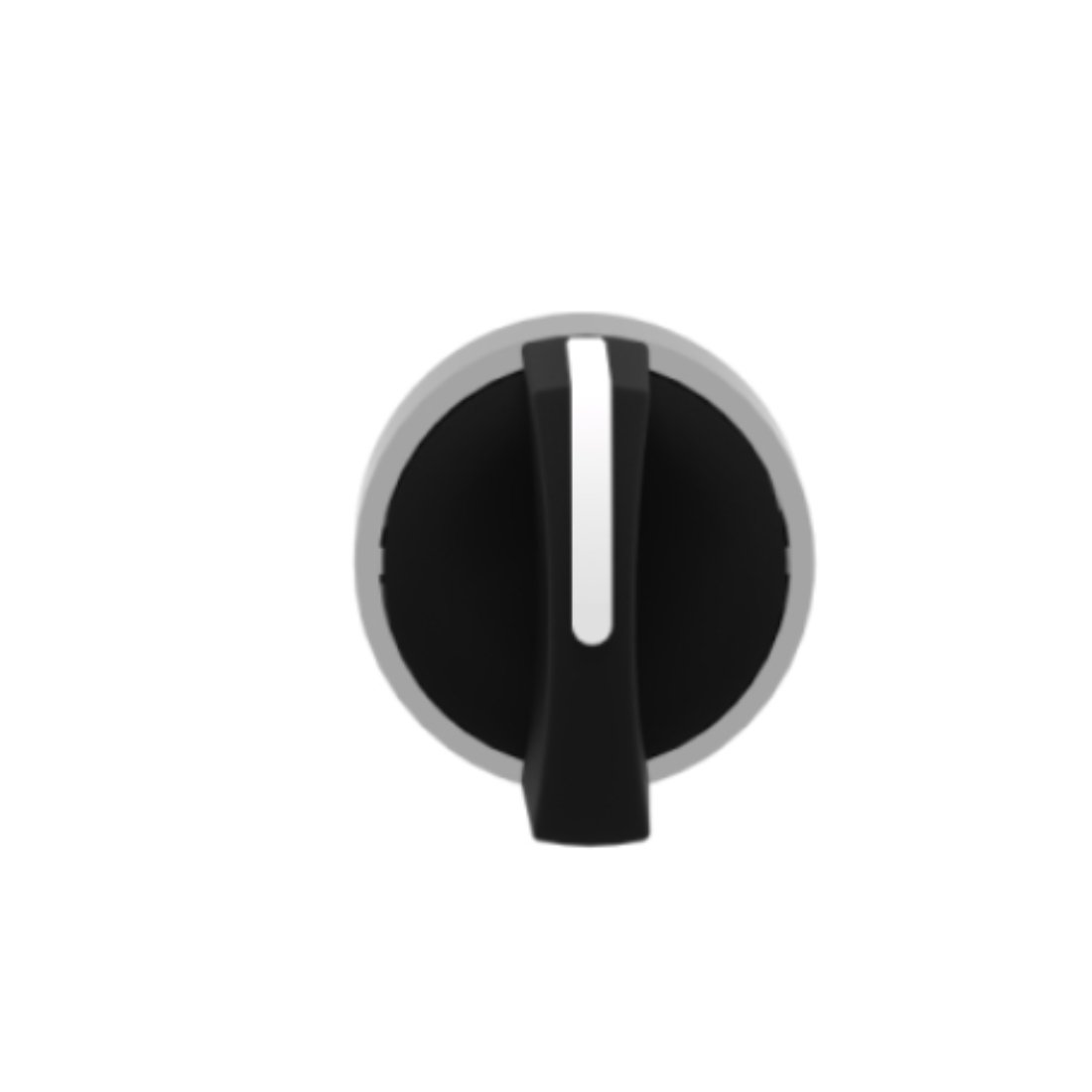 Schneider Electric Harmony XB4 Black Selector Switch Head Ø22 3-Position Spring Return ZB4BD8