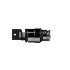Schneider Electric Harmony XB4 Key Switch Selector Head Metal Black Ø22 Key n°455 2 Positions Stay Put ZB4BG4 - Slide 3