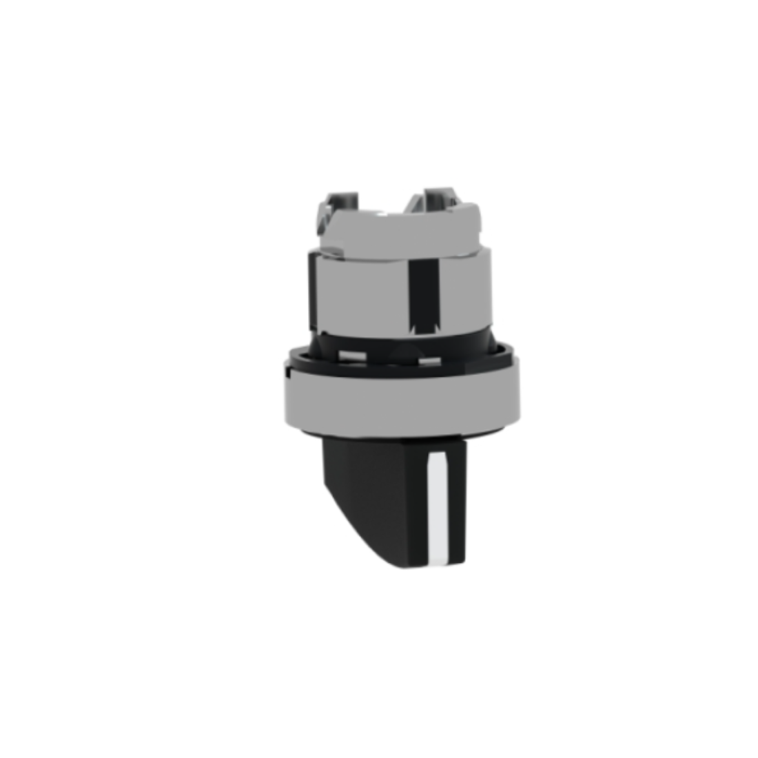 Schneider Electric Harmony XB4 Black Selector Switch Head Ø22 3-Position Stay Put ZB4BJ3