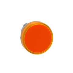 Schneider Electric Harmony XB4 Orange Pilot Light Head Ø22 Plain Lens for Integral LED ZB4BV053 - Slide 1