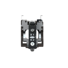 Schneider Electric Harmony XB4 Orange Light Block with Body/Fixing Collar Integral LED 24-120V ZB4BVBG5 - Slide 5