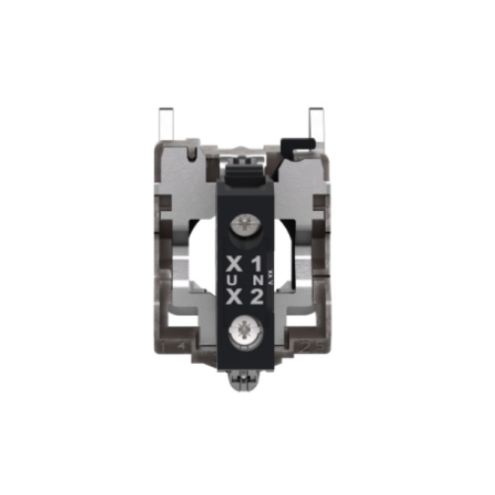 Schneider Electric Harmony XB4 White Light Block with Body/Fixing Collar Integral LED 230-240V ZB4BVM1